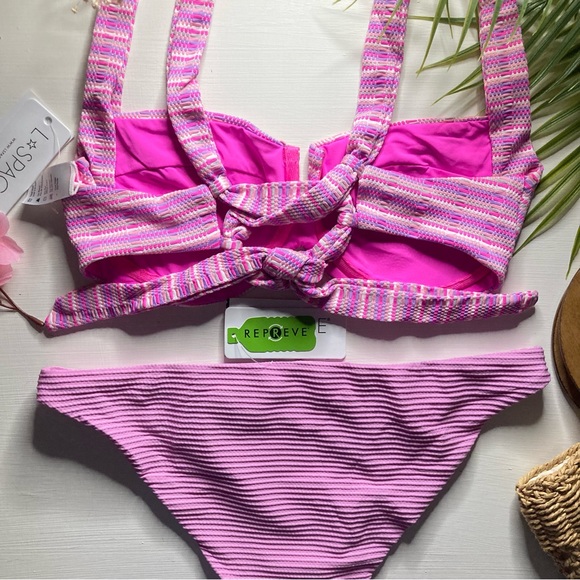 L*SPACE Pink Bikini Set - Picture 12 of 15